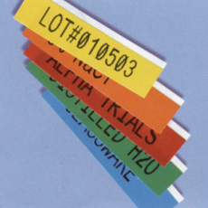 Červená páska LabPal/BMP21 Label B-595 Vinyl 9.5mm, Red